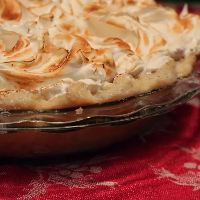 Lemon pie con merengue tostado